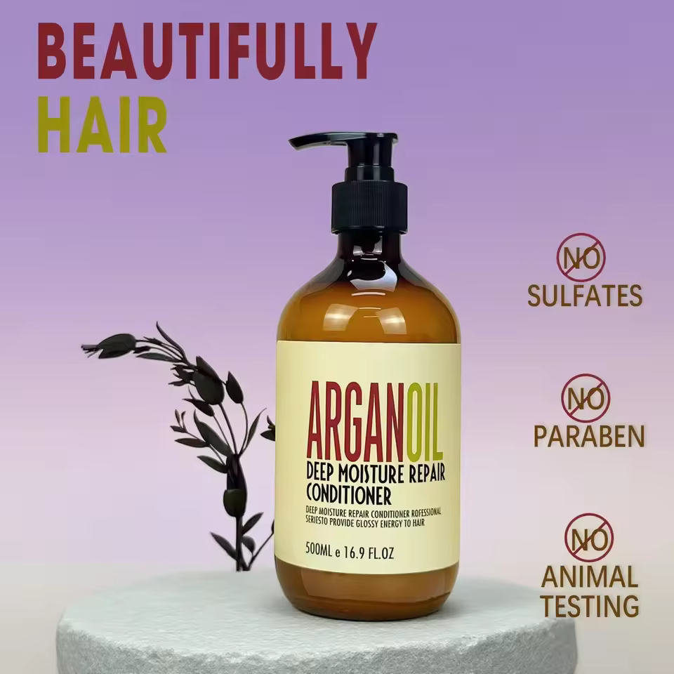Custom Private Argan Oil Conditioner to Remove Tangles and Repair Split Ends Relieve Hydrating Conditioner