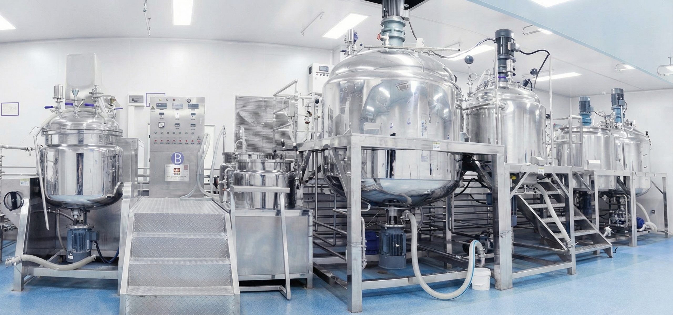 Vacuum Emulsifying Mixer